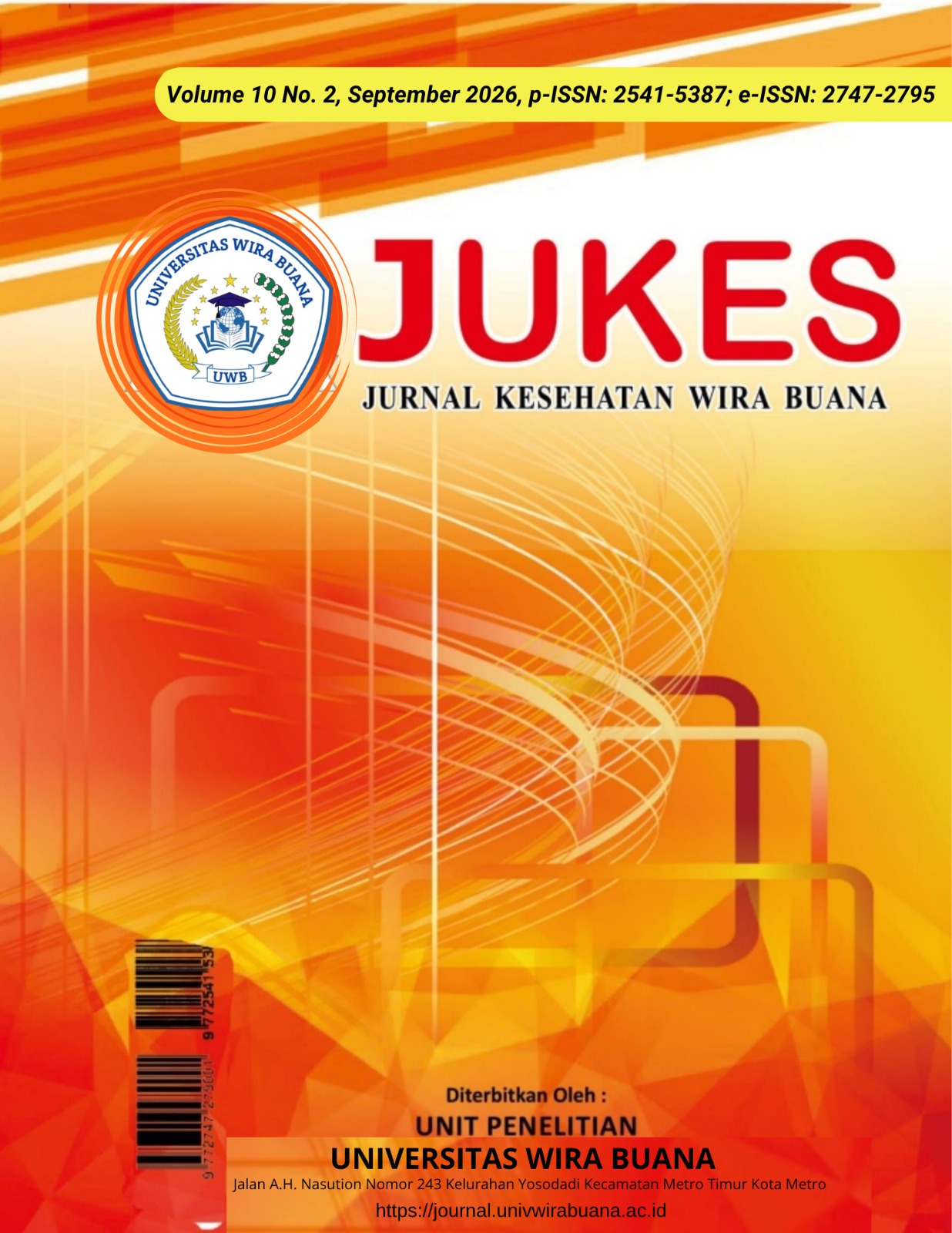 					View Vol. 10 No. 2 (2026): Jurnal Kesehatan Wira Buana September 2026
				